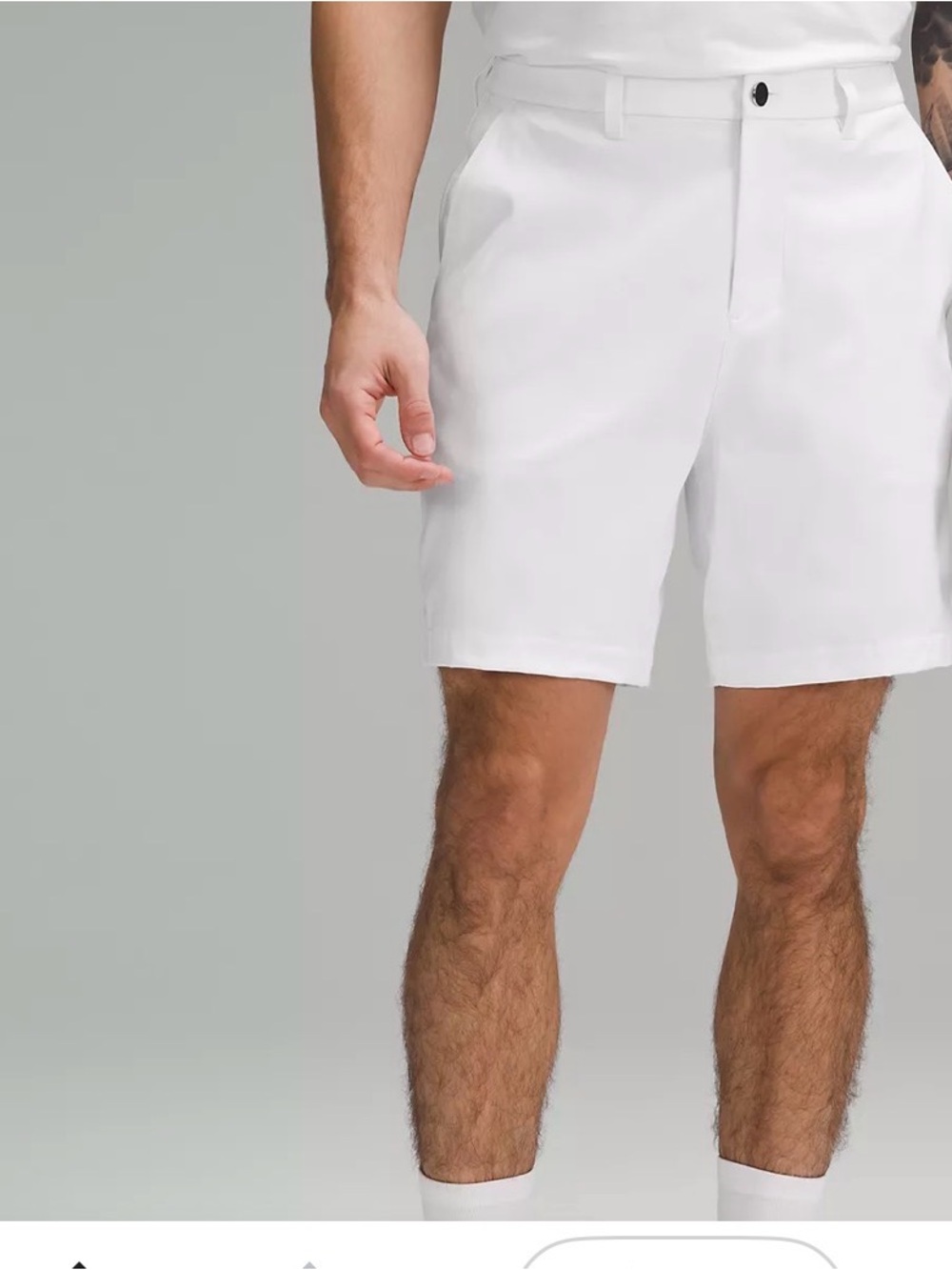 Brand new Men’s Greg Norman Collection Cream Cargo Shorts